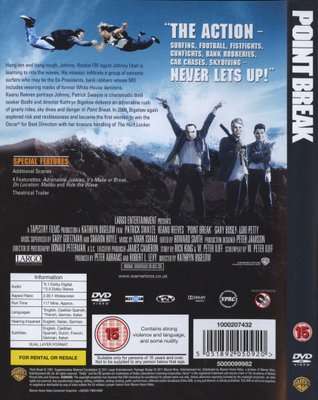 Point Break (English & Foreign language, DVD)