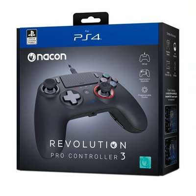 Nacon Wired Revolution Pro Controller 3 for PS4 (Black)