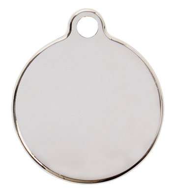 Rogz ID Tagz Metal Tag - Small 20mm (Indigo Bone Design)