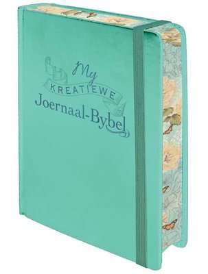 My Kreatiewe Joernaal-Bybel - Blougroen (Afrikaans, Leather / fine binding)