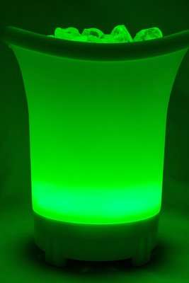 Polaroid Colour Changing LED Ice Bucket with Built in Bluetooth Speaker (Small)