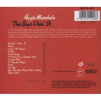 The Boy's Doin' It (CD)