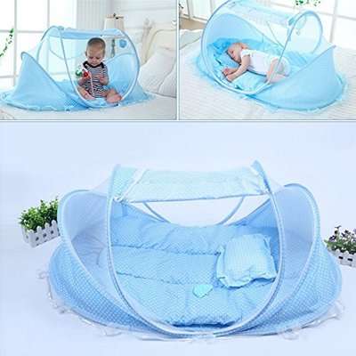 Large Baby Sleeping Tent (Blue)