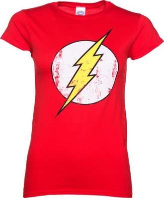 Dc Ladies Flash T-Shirt (Large)