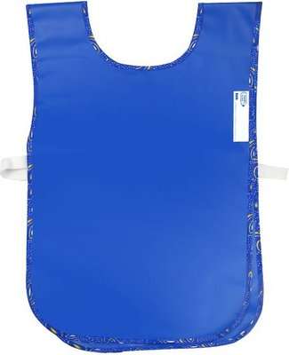 Bantex Apron- PVC Double Sided Front/ Back with Velcro (Blue)