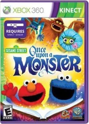 Sesame Street - Once Upon a Monster (XBox 360, DVD-ROM)