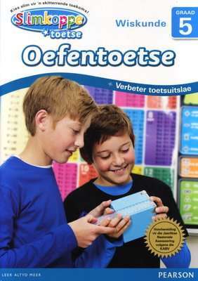 Slimkoppe Wiskunde Gr 5: Oefentoetse (Afrikaans, Staple bound)