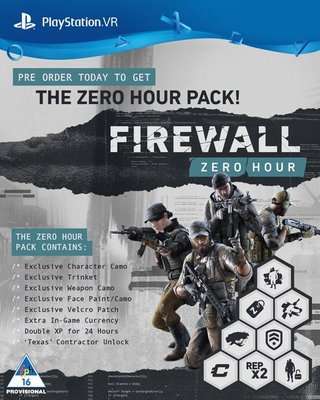 Firewall: Zero Hour (PSVR) and PSVR Aim Controller - Pre-Order to Receive the Zero Hour DLC Pack - P