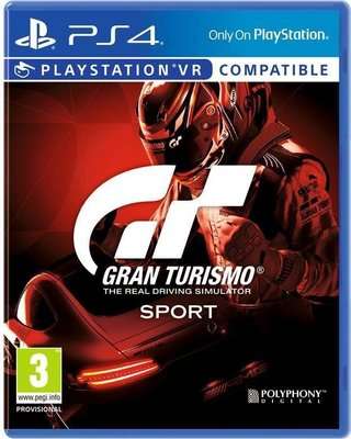 Gran Turismo Sport (PlayStation 4, Blu-ray disc)