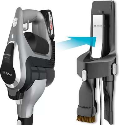 Bosch Serie 8 Cordless Handheld Vacuum Cleaner (Silver) Picture 16