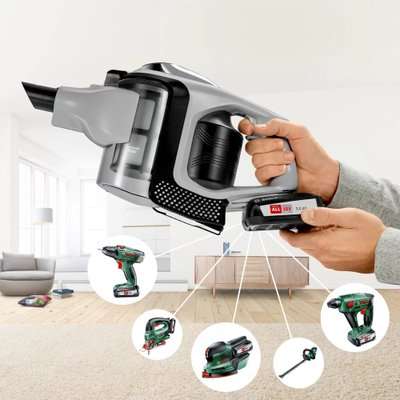 Bosch Serie 8 Cordless Handheld Vacuum Cleaner (Silver)