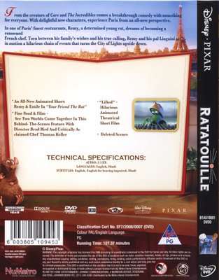Ratatouille (DVD)