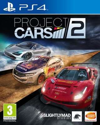 Project Cars 2 (PlayStation 4, Blu-ray disc)
