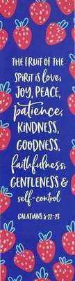 Fruit Of The Spirit Galatians 5:22-23 (Pack Of 10)(Sunday School Bookmark)