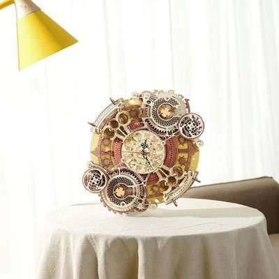 Robotime ROKR Time Art Zodiac Wall Clock (168 Pieces)