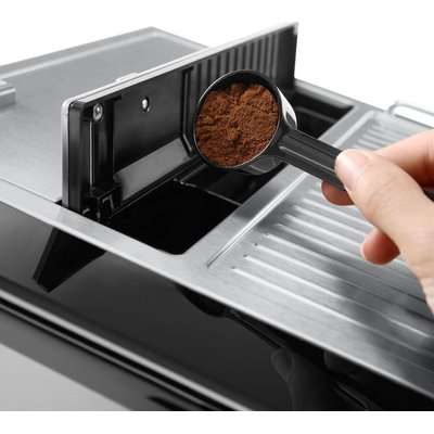 Delonghi PrimaDonna Exclusive Automatic Cappuccino Maker (Silver and Black)