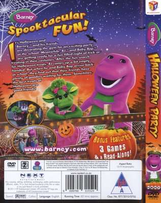 Barney - Barney's Halloween Party (DVD)