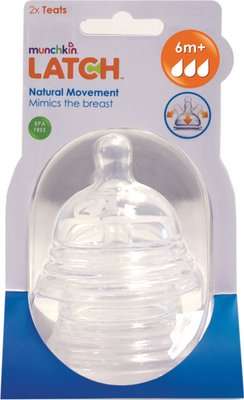 Munchkin LATCH Stage 3 Nipple (2 Pack)