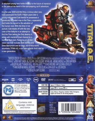 Titan A.E. (English, German, DVD)