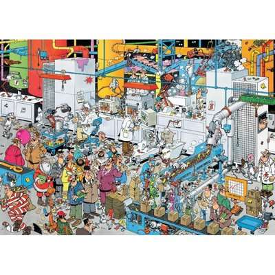 Jumbo Jan van Haasteren Candy Factory Jigsaw Puzzle (500 Pieces)