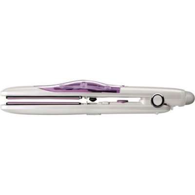 Solac Steam Lisse 46W Hair Straightener with Ceramic Plates and Steam Function (Purple)