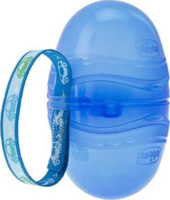 Chicco Double Soother Holder (Blue)