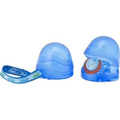 Chicco Double Soother Holder (Blue)