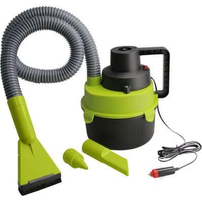 Wet and Dry Car Vacuum  (Green and Black)