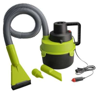 Wet and Dry Car Vacuum  (Green and Black)