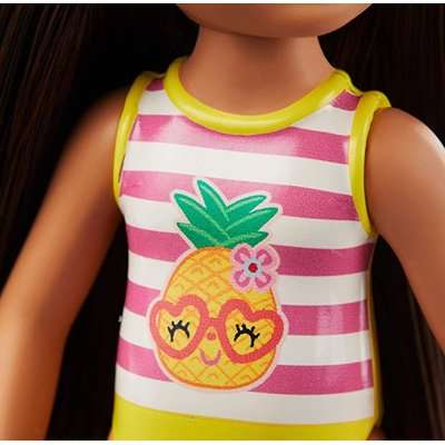 Barbie Club Chelsea Doll - Morena Piscina (Pineapple Swimsuit)