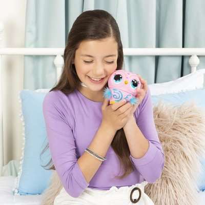 Owleez Interactive Baby Owl (Pink)