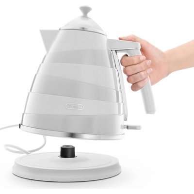 Delonghi Avvolta 1.7L Electric Kettle (Fluid White)