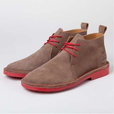 Bata Mens Safari Legacy Boot with Red Sole (Brown)