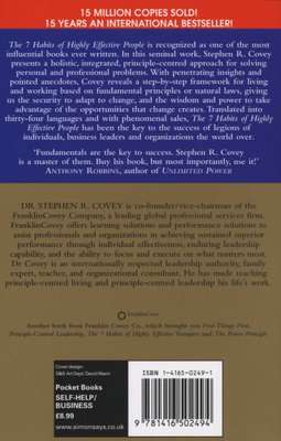 The Seven Habits of Highly Effective People - Powerful Lessons in Personal Change (Paperback, Export