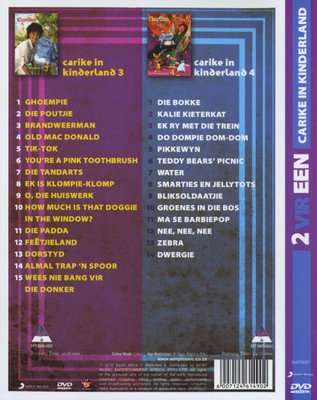 2 Vir Een - Kinderland Vols.3 & 4 (DVD)