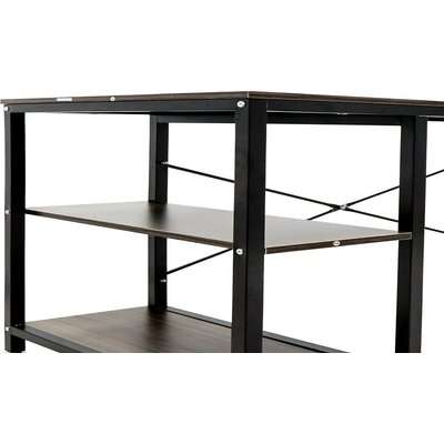 Linx Utah Work Desk (Walnut | Black)