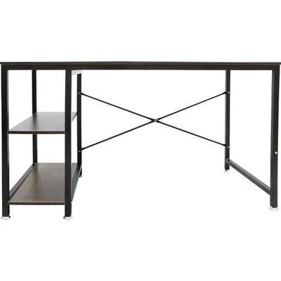 Linx Utah Work Desk (Walnut | Black)