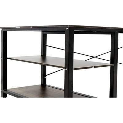 Linx Utah Work Desk (Walnut | Black)