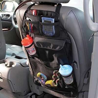 Tuff-Luv Hanging Car Seat Organizer (Black)