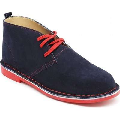 BATA Ladies Safari Boot (UK 6) (Navy/Red)