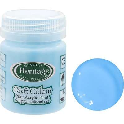 Heritage Craft Colour Acrylic Paint (Light Blue)(50ml)