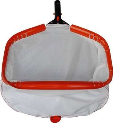 Speck Pro Fine Mesh Leaf Rake with V-Clip & High Quality Plastic Handle