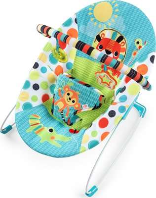 Bright Starts Vibrating Bouncer - Kaleidoscope Safari