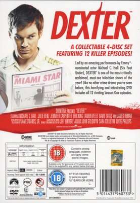 Dexter - Season 1 (DVD, Boxed set)