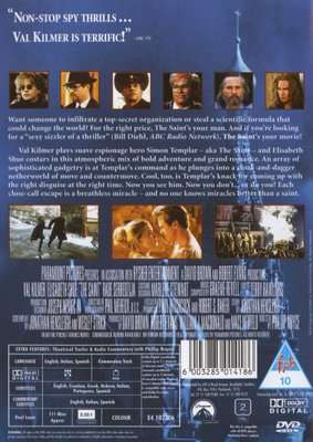 The Saint (English, Italian, Spanish, DVD)