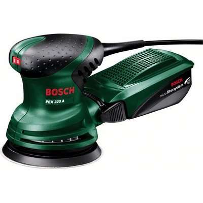 Bosch PEX 220 A Random Orbit Sanders (220W)