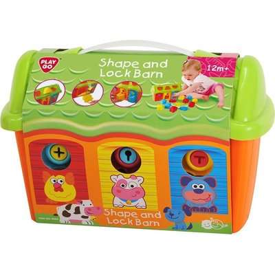 PlayGo Barn Shape Sorter