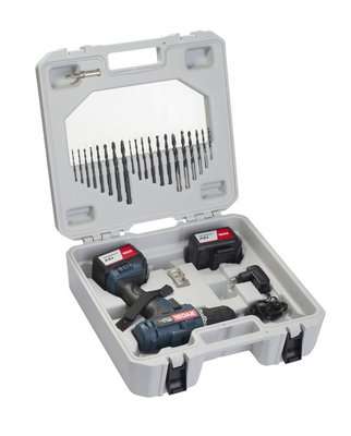Ryobi Li-Ion Cordless Driver Drill Kit (18V) (Battery Included)