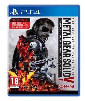 Metal Gear Solid: Definitive Edition (PlayStation 4, Blu-ray disc)