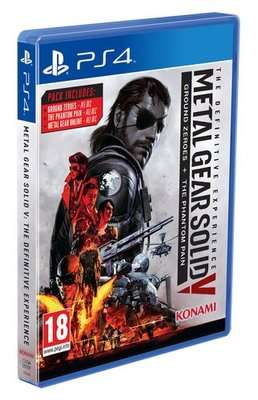 Metal Gear Solid: Definitive Edition (PlayStation 4, Blu-ray disc)